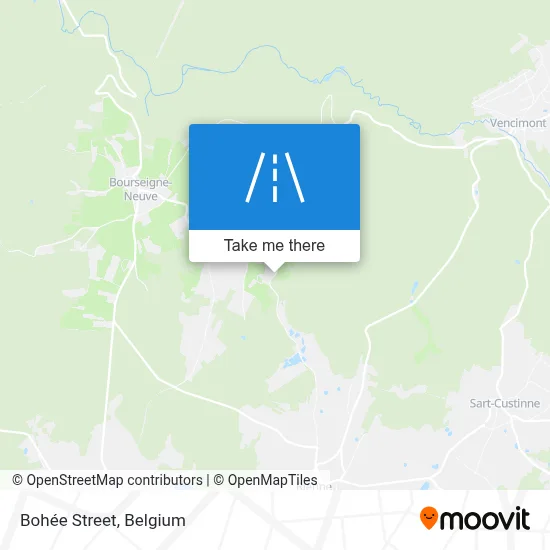 Bohée Street map