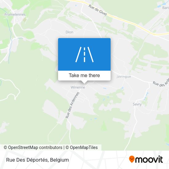 Rue Des Déportés plan