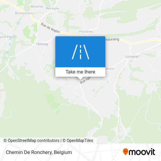 Chemin De Ronchery plan