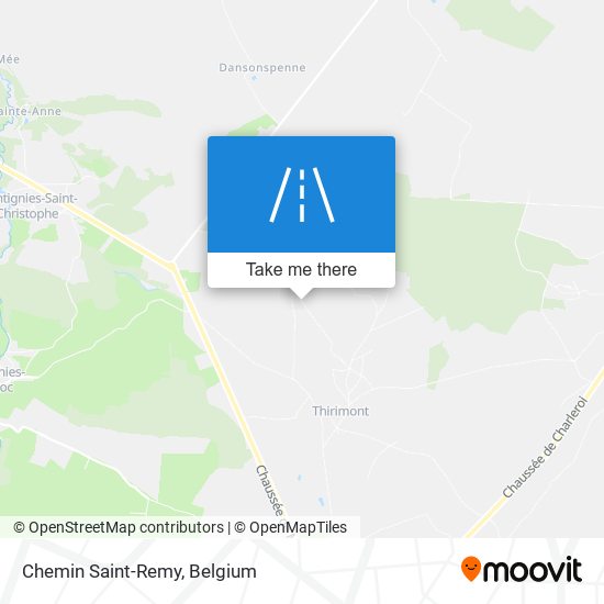 Chemin Saint-Remy map