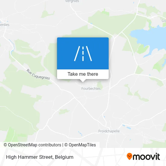 High Hammer Street map