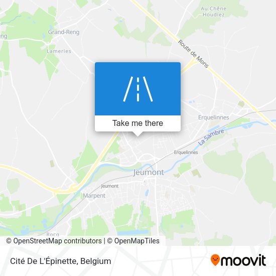 Cité De L'Épinette plan