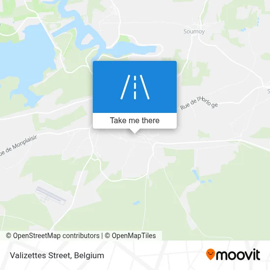 Valizettes Street map