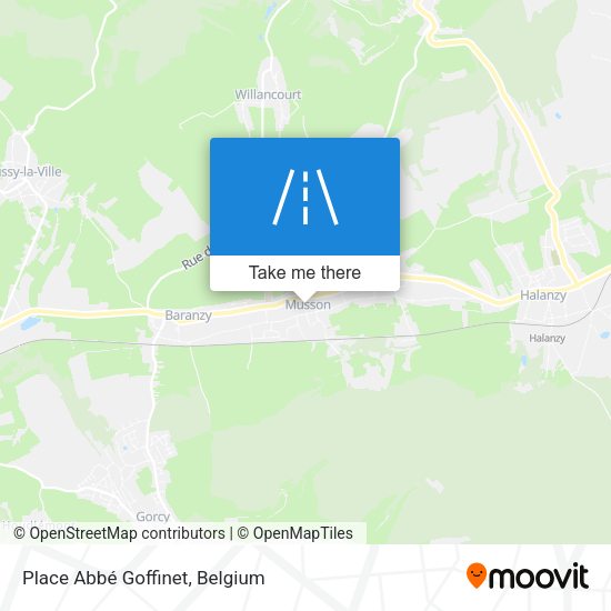 Place Abbé Goffinet map