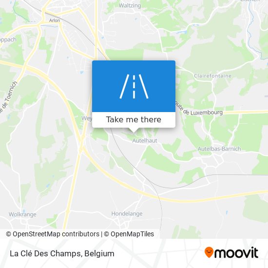 La Clé Des Champs map