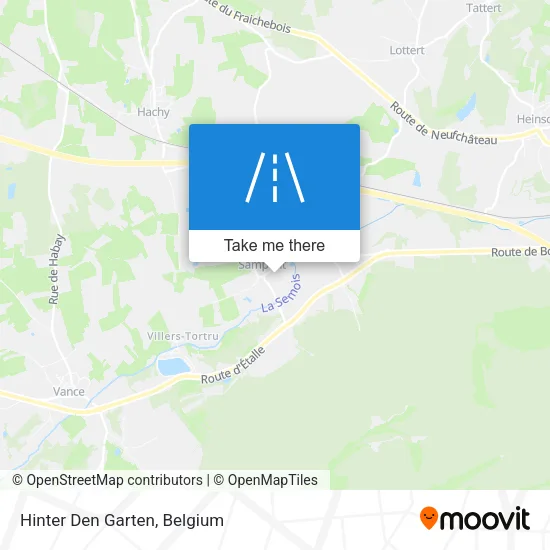 Hinter Den Garten map