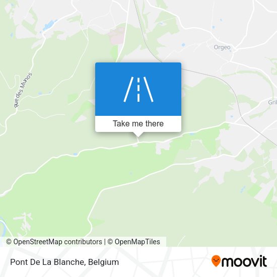 Pont De La Blanche plan