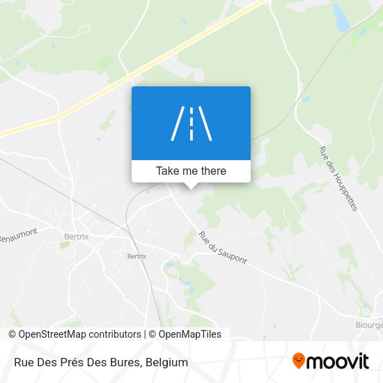 Rue Des Prés Des Bures map
