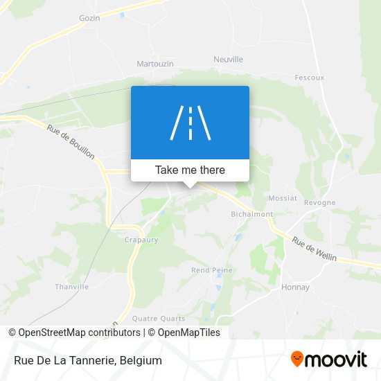 Rue De La Tannerie plan