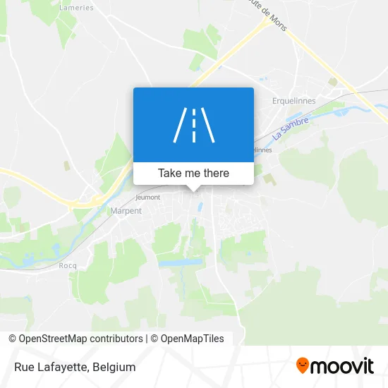 Lafayette Street map