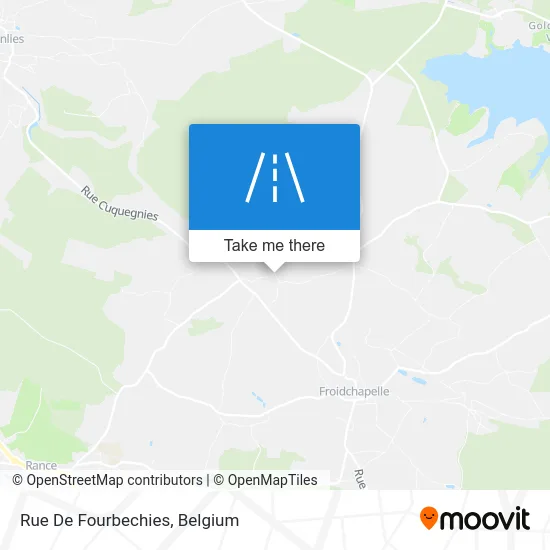 Fourbechies Street map