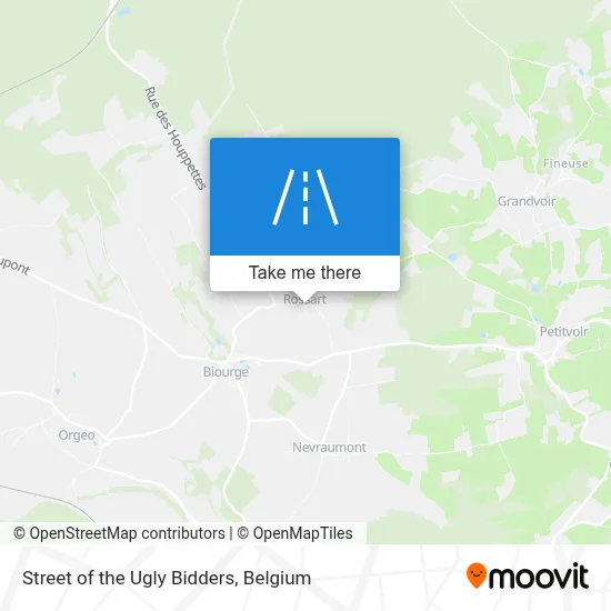 Street of the Ugly Bidders map