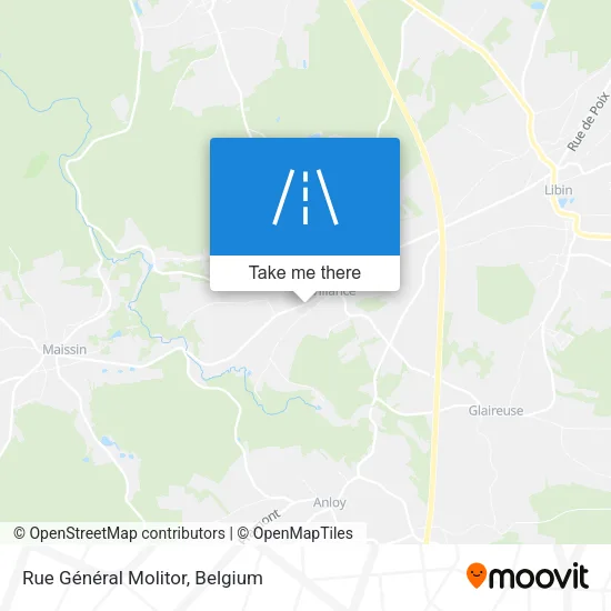 Rue Général Molitor map