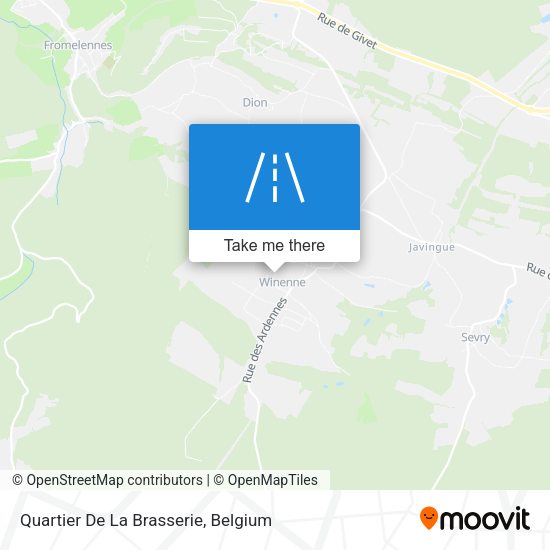 Quartier De La Brasserie map