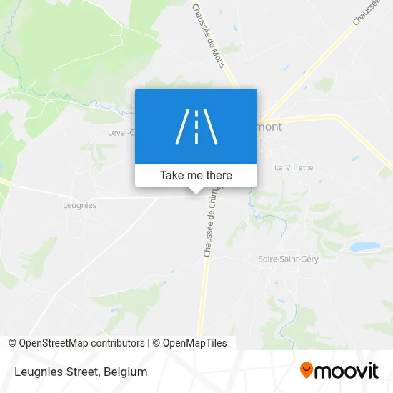 Leugnies Street map