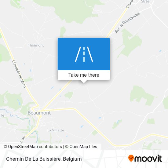Chemin De La Buissière map