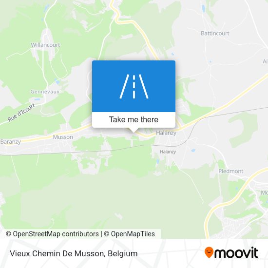 Vieux Chemin De Musson map