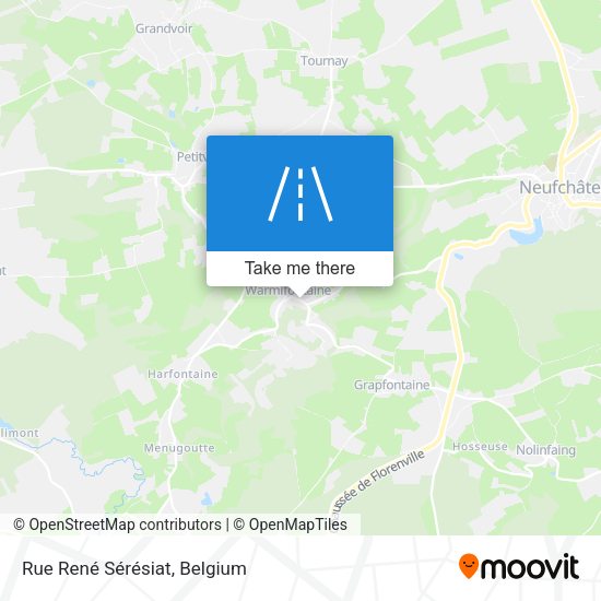 Rue René Sérésiat map
