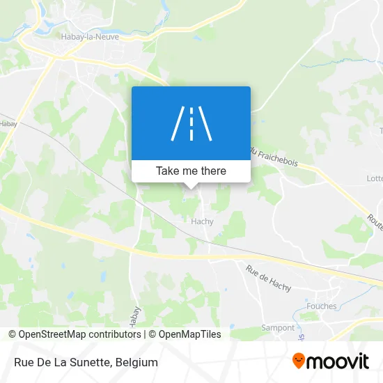 Rue De La Sunette map