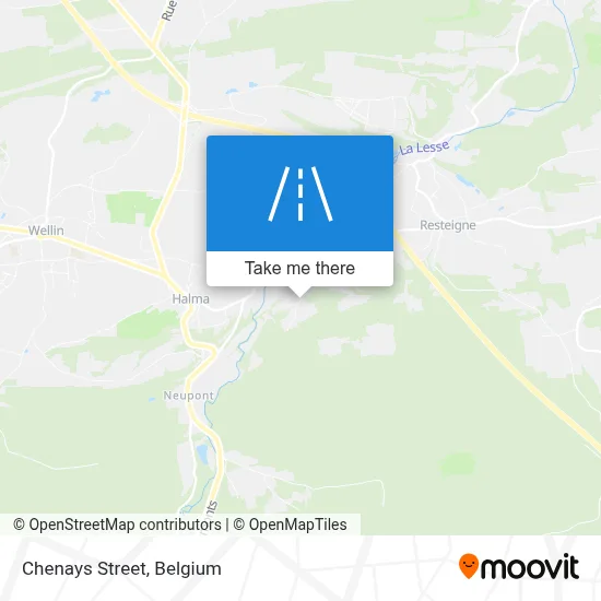 Chenays Street map