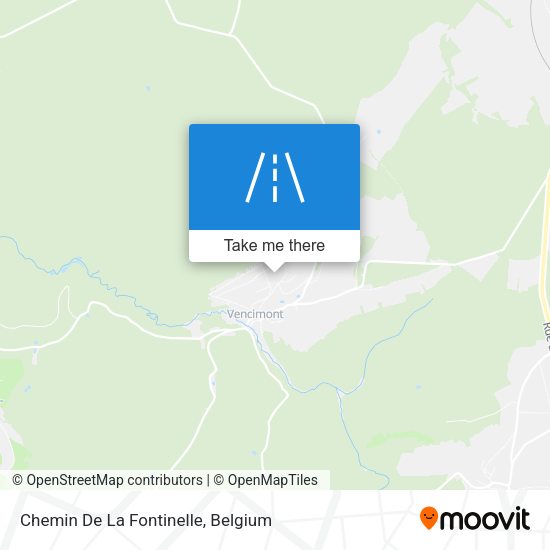 Chemin De La Fontinelle map