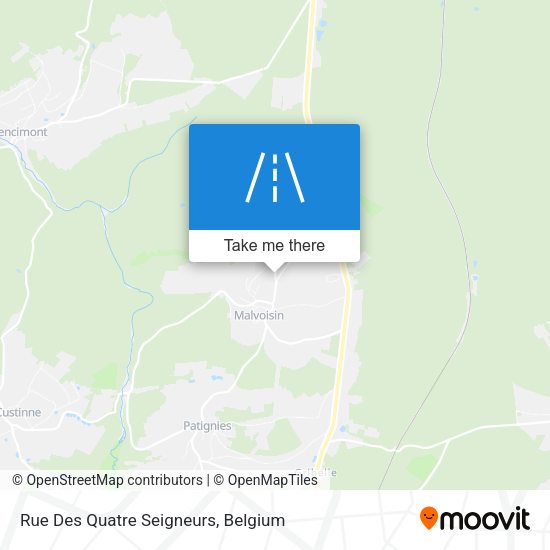 Rue Des Quatre Seigneurs map