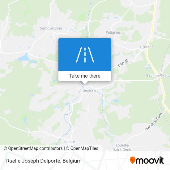 Ruelle Joseph Delporte map