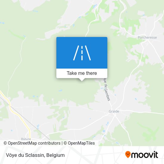 Vôye du Sclassin plan
