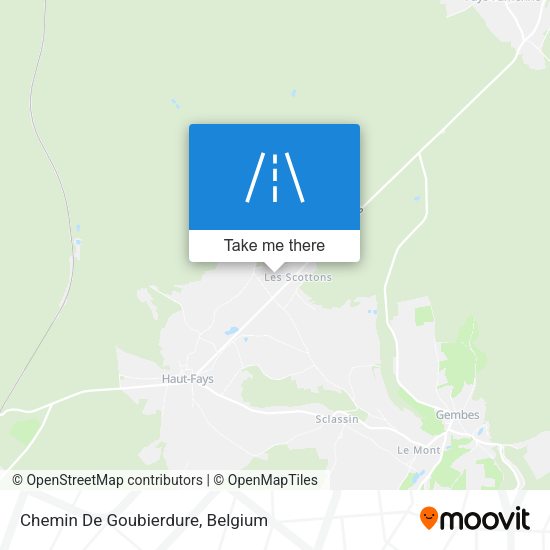 Chemin De Goubierdure plan
