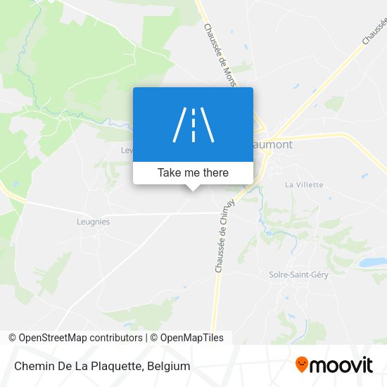 Chemin De La Plaquette map