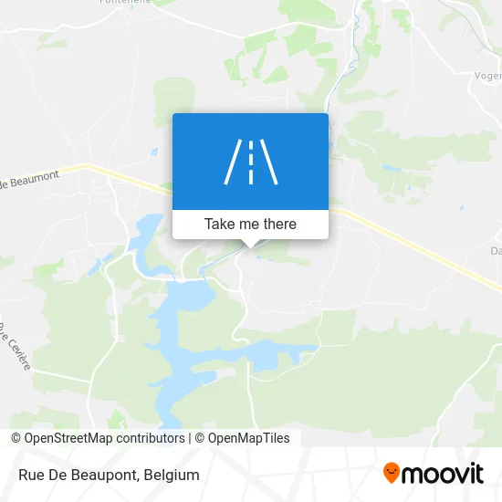 De Beaupont Street map