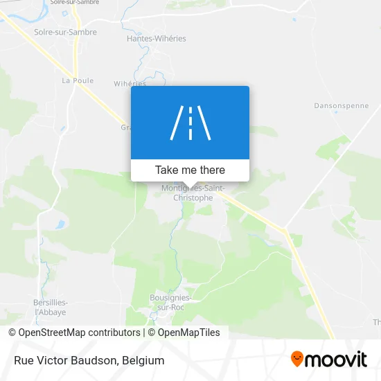 Victor Baudson Street map