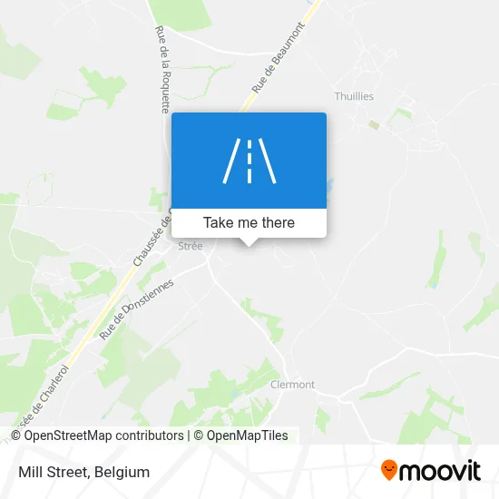 Mill Street map