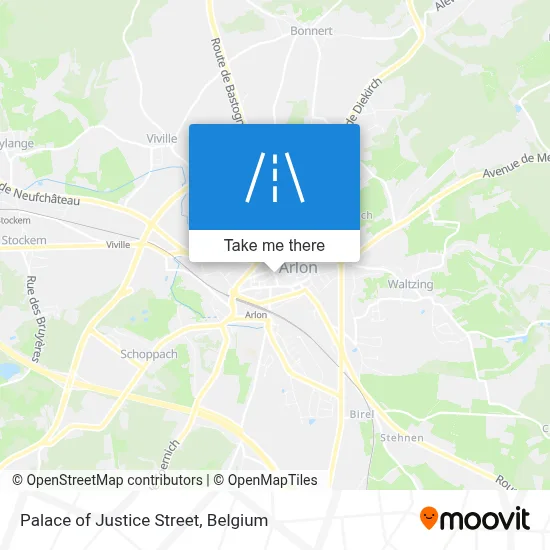 Palace of Justice Street map