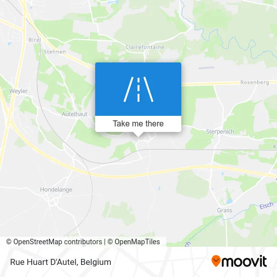 Huart D'Autel Street map