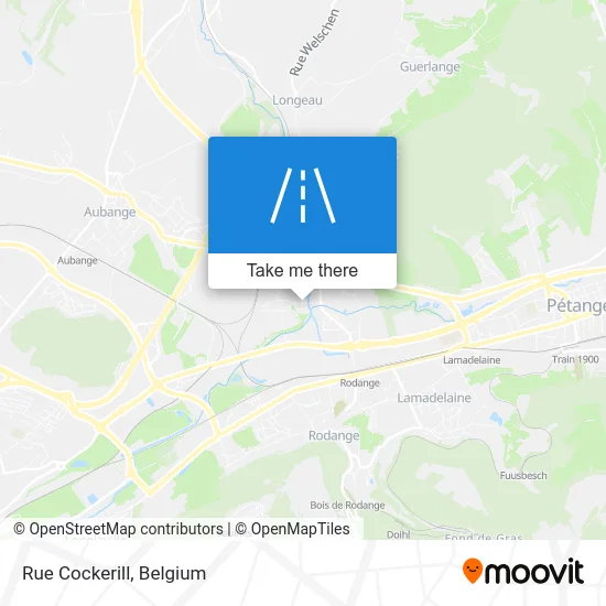 Cockerill Street map