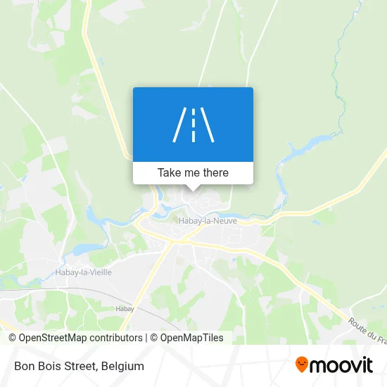 Bon Bois Street map