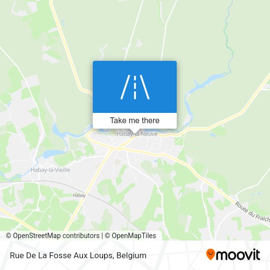 Rue De La Fosse Aux Loups map