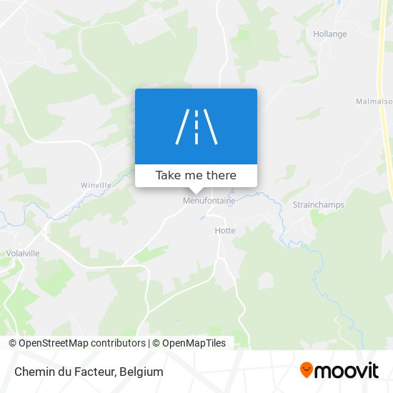 Chemin du Facteur map