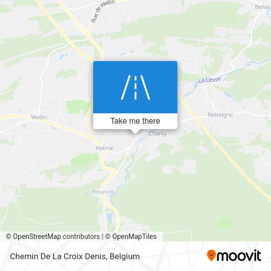 Chemin De La Croix Denis plan