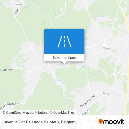 Avenue Cdt-De-Laage-De-Meux map