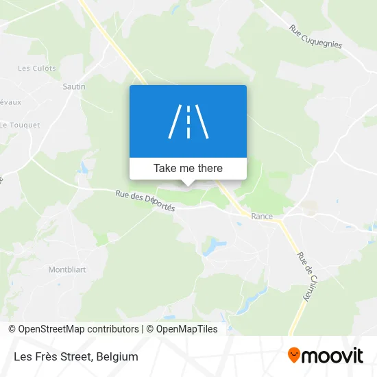 Les Frès Street map