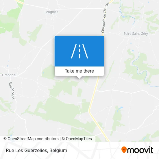 Les Guerzelies Street map