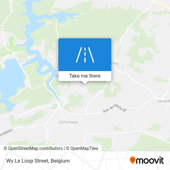 Wy Le Loup Street map