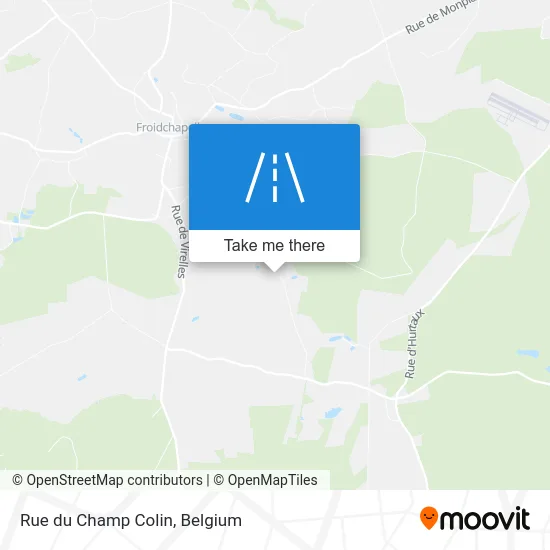 Champ Colin Street map