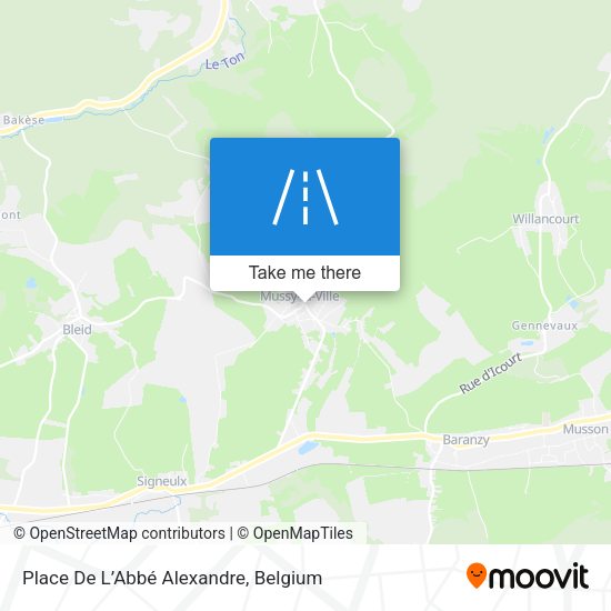 Place De L’Abbé Alexandre map