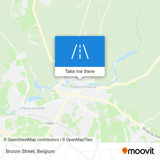 Broom Street map
