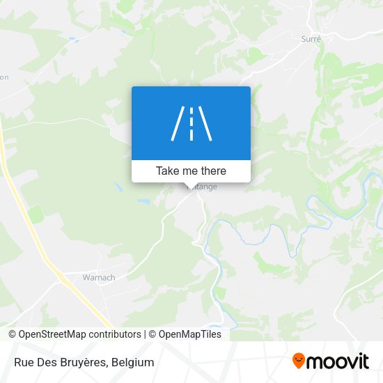 Rue Des Bruyères map