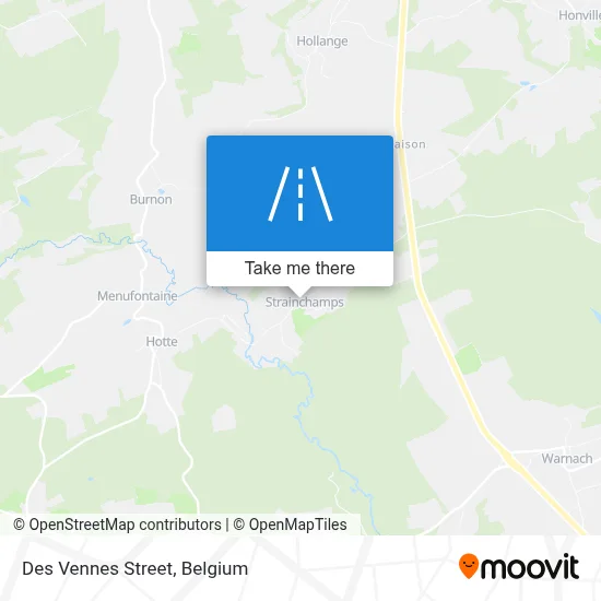 Des Vennes Street map