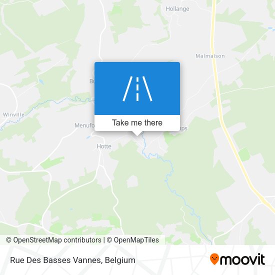 Rue Des Basses Vannes plan